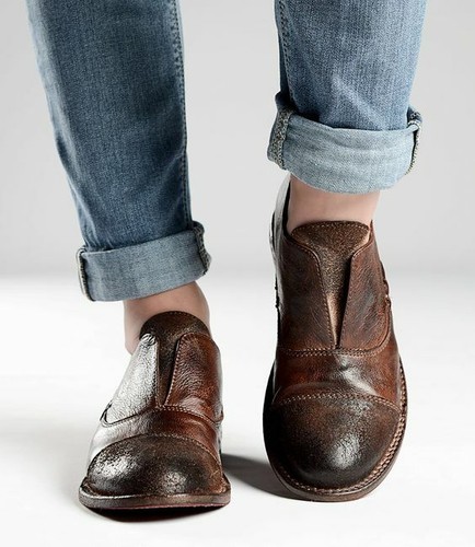 rose leather shoes