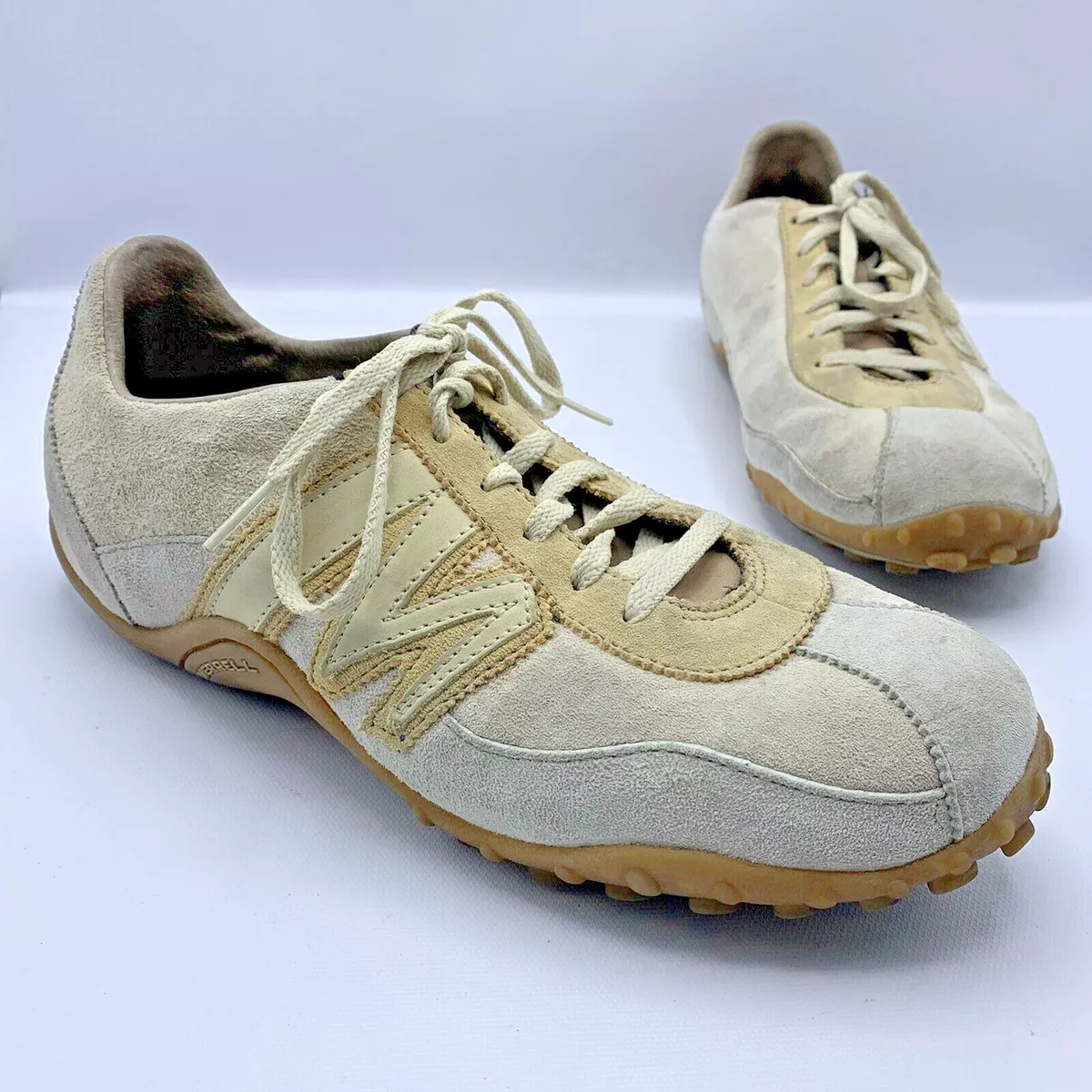 Merrell Blast Ivory Rice Women Leather Walking Shoe Size 9 40 | eBay