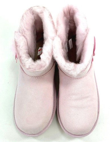 UGG Mini Bailey II Cactus Flower Seashell Pink Kids Girls Boots Size 4 M1102771K - Picture 7 of 8