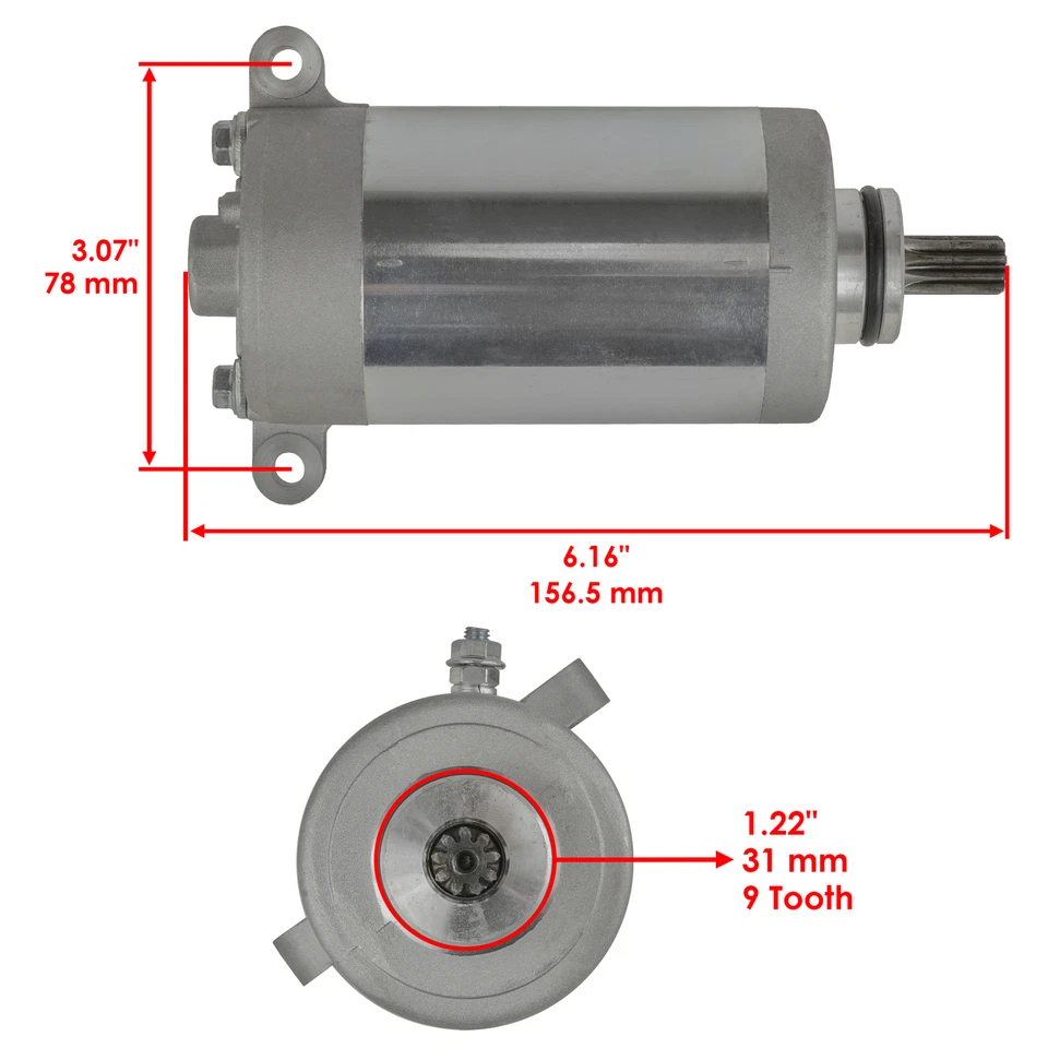 Arranque para Kawasaki Bayou 250 KLF250 2003 2004 2005 2006 2007 2008 2009 2010 11 Foto 2 de 4
