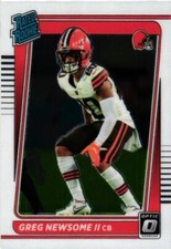 2021 Donruss Optic #252 Greg Newsome II Near mint or better