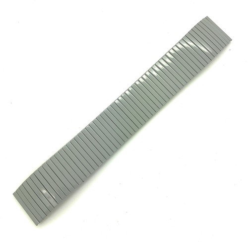20 mm schwarz weiß rot Farben dünn Metall Stretch Erweiterung Uhrenband Twist O Flex - Bild 14 von 55