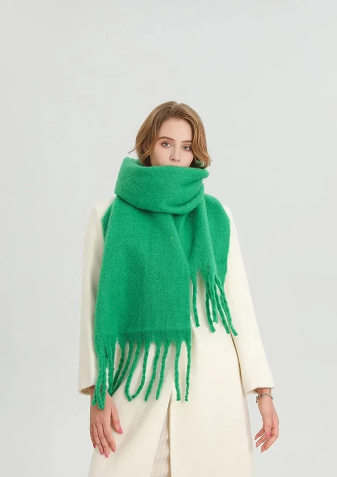 Sciarpa Donna Invernale in Cashmere – Scialle Pashmina Morbido e Caldo - Immagine 4 di 4
