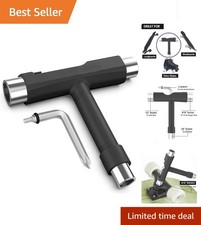 Professional Skate Tools, All-in-One Multi-Function Portable Skateboard T Too...