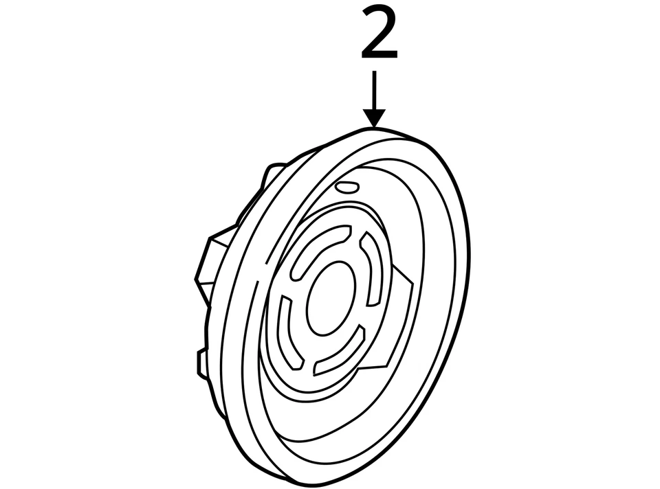 Fan Clutch 6-245 4.0L Fits 98-11 RANGER 2873227 Foto 4 de 4