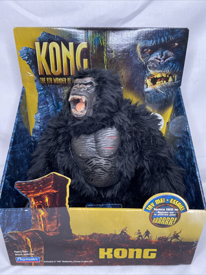Playmates KONG 8th Wonder of the World Roaring King Kong Plush