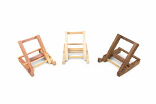 Wood Flip Folding Easel Stand for Displaying Wood Display Cases