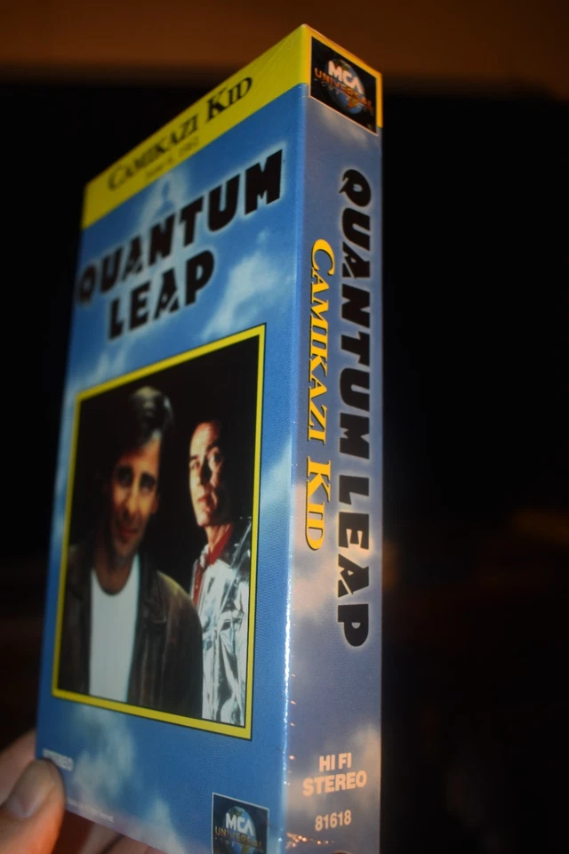 Quantum Leap Camikazi Kid June 6, 1961 VHS Scott Bakula Dean Stockwell BRAND NEW Foto 2 de 3