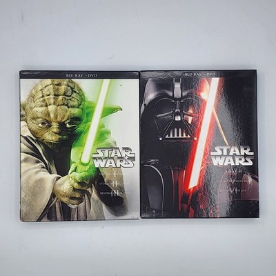 Star Wars I II III Blu-ray+DVD & Star Wars IV V VI Blu-ray+DVD 2013 Lucasfilm