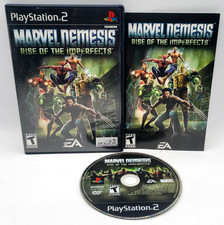 Marvel Nemesis: Rise of the Imperfects - PlayStation 2 PS2 CIB Complete In Box