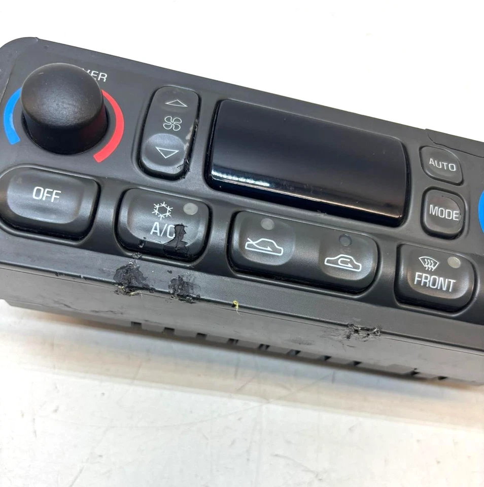 Chevrolet Corvette C5 Z06 1997–2004 Climate HVAC Control Switch AC Heat 16254311 - Image 4 of 4