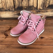 Botas de trabajo altas Jeep para mujer talla 6,5 rosa chicle 9427