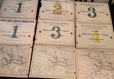 Union Pacific Railroad Employee Timetables Central Div. Lot Of 30 1918-1932 