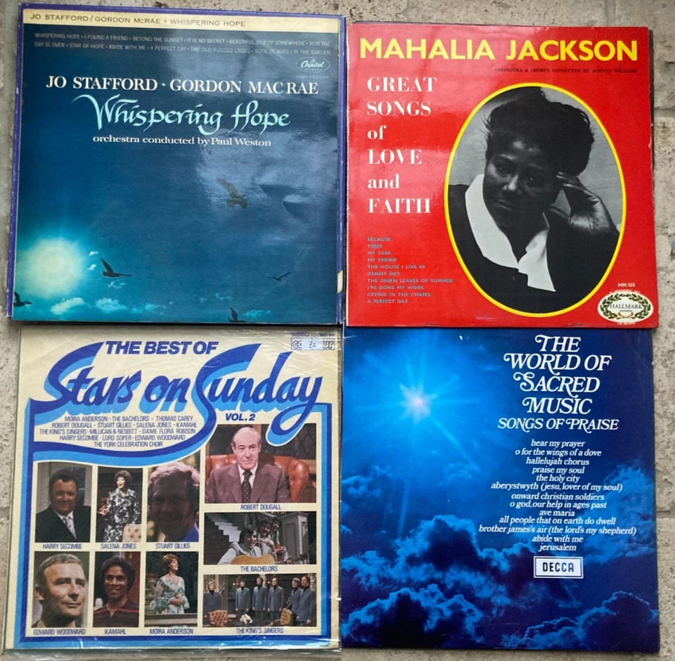 29 x RELIGIOUS & DEVOTIONAL LP Album Vinyl Records Bundle Job Lot 💥 - Image 2 of 4