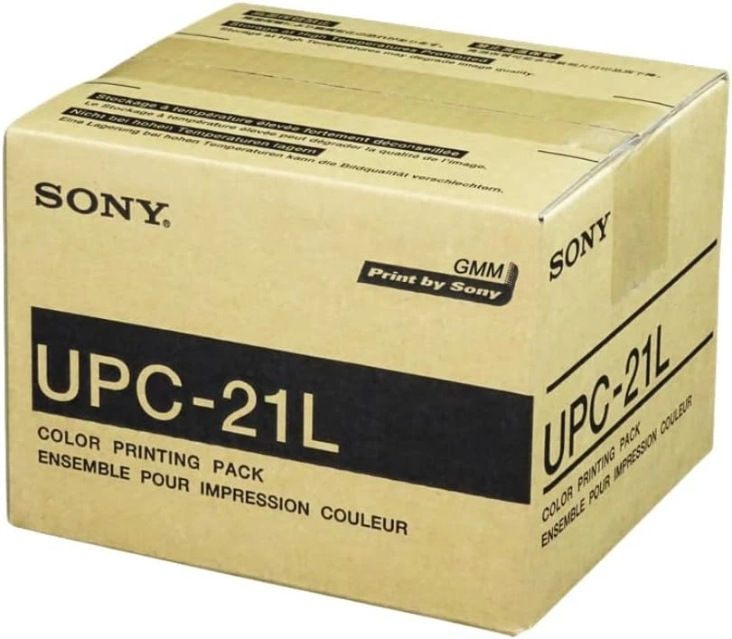 Papel de inyección de tinta blanco Sony UPC-21L 144x100 mm - papeles de inyec...