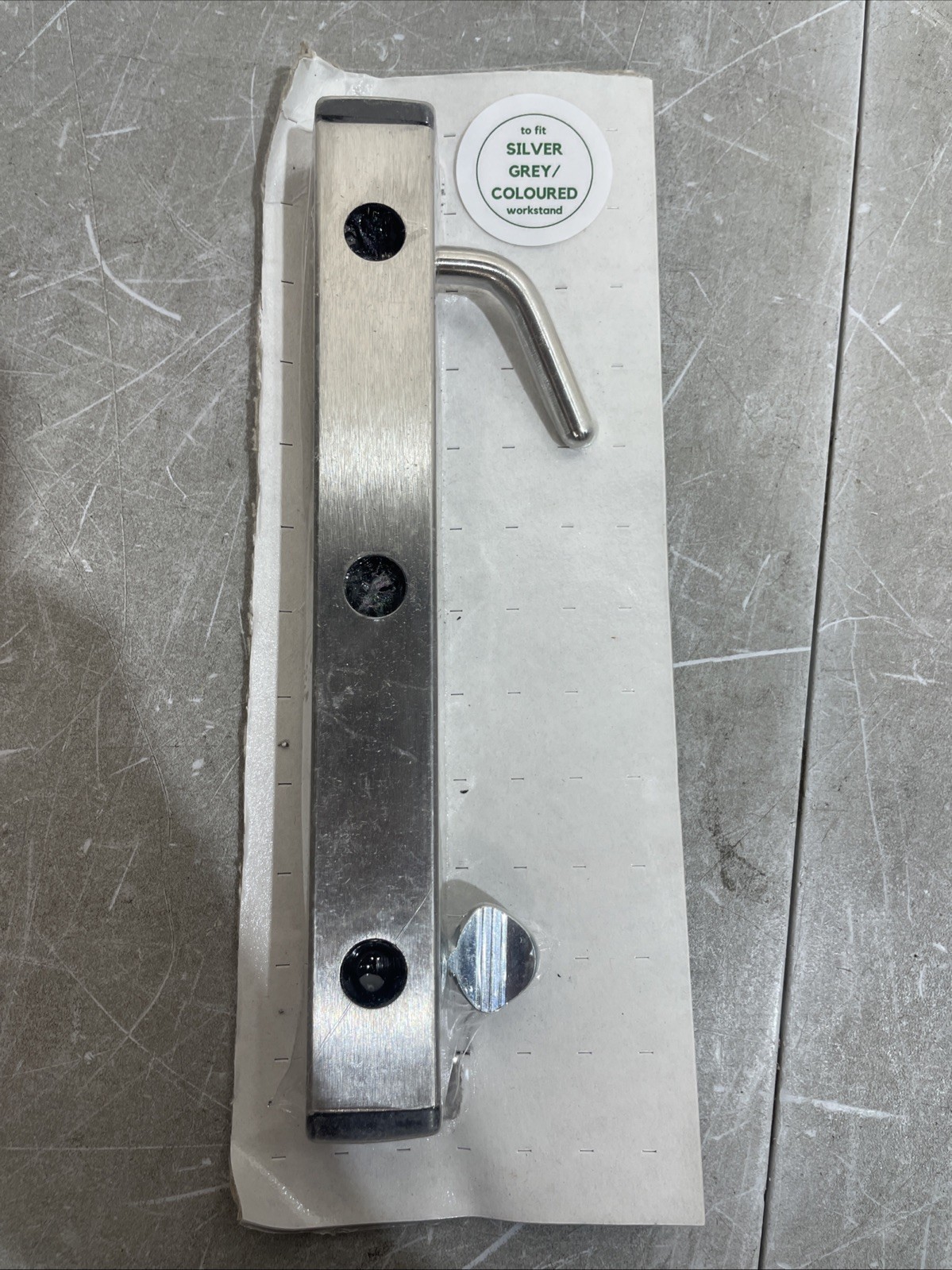 Lowery Light Bracket for Silver Grey Workstand