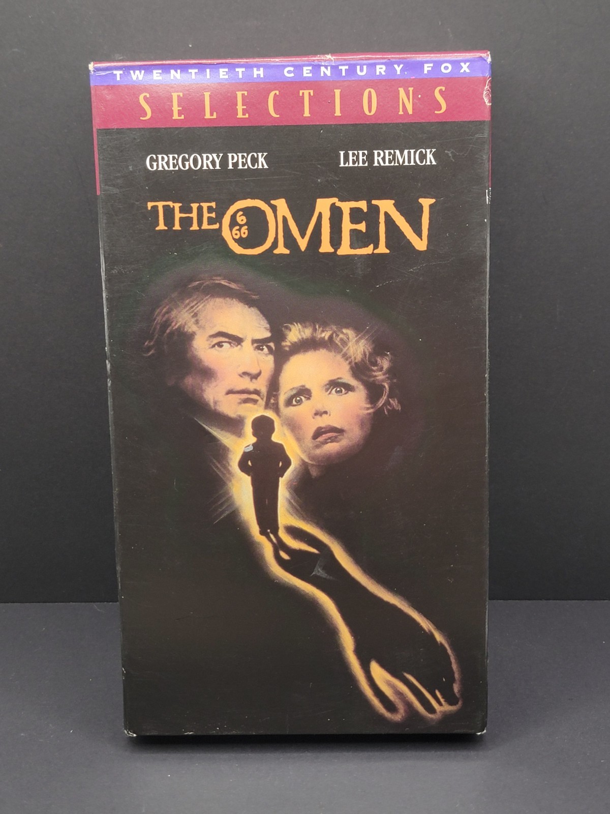 The Omen VHS Movie VCR Video Tape Used  Lee Remick Gregory Peck Horror