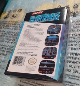Silent Service Nintendo Nes NTSC/Usa Come Nuovo Completo Originale 100%