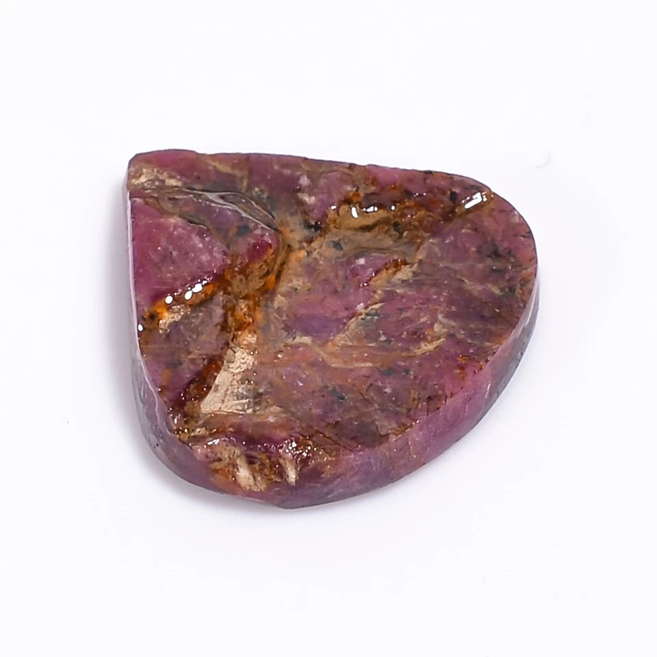 11.5 Ct. Rare Top Grade Quality 100% Natural Pink pyrite Ruby texture druzy Fanc - Image 2 of 4