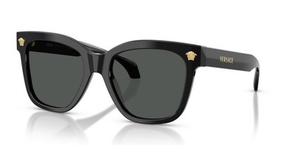 Versace 4511 55 GB1/87 Sonnenbrille Schwarz/Dunkelgrau