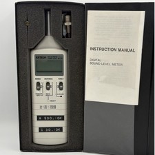 Extech 407736 Dual Range Sound Level Meter 35-90dB 75-130dB 1.5dB Accuracy