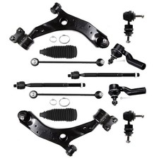 Lower Control Arm w/Ball Joint Outer Inner Tie Rod End Sway