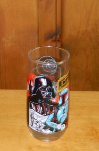 Vintage 1980 Star Wars Empire Strikes Back Darth Vader Burger King Coke Glass