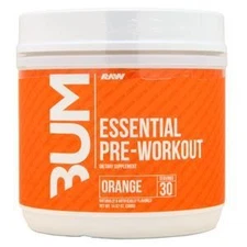 Raw X Bum Essential Pre-Workout Orange 399 grams