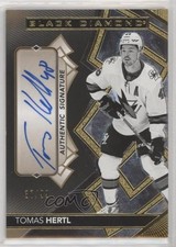 2020-21 Upper Deck Black Diamond Pure Black 37/99 Tomas Hertl #BDB-TH Auto 0c3