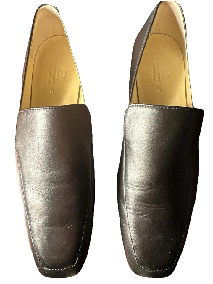 Zapato/Mocasines Banana Republic Mujer Cuero Negro Sin Cordones-Talla 7.5. Foto 3 de 4