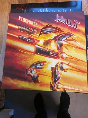 Judas Priest Firepower 2LP Black Vinyl Gatefold Incl.Download Card Heavy Metal
