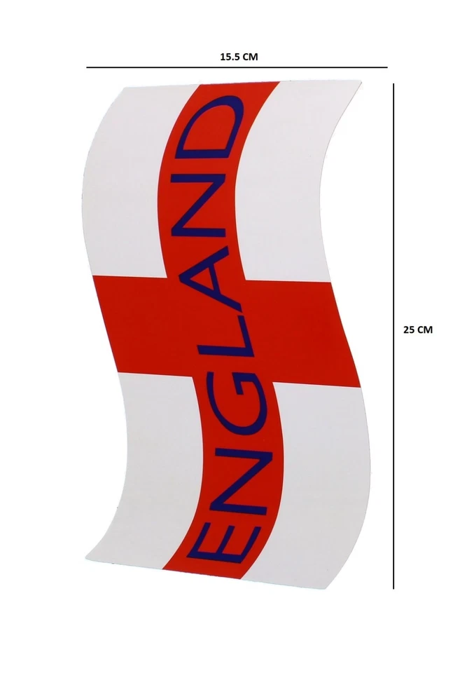 2 x England Magnetic Car Flags – St George’s Cross Magnets for Cars, Vans - Image 2 of 4