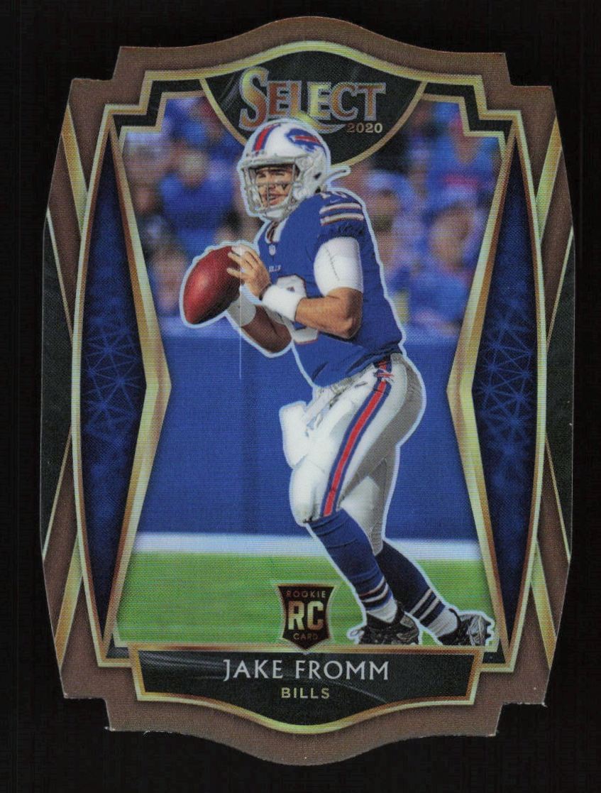 2020 Panini Select Die-Cut Prizm Copper Jake Fromm RC /355 Buffalo Bills #149