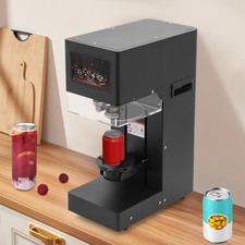 Automatic Commercial Soda Can Sealer Can Sealer Machine w/ Touch Screen