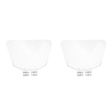  2pcs Transparent Safety Panel For Bench Grinder - 4.6x3.1in Grinder Cover Bench