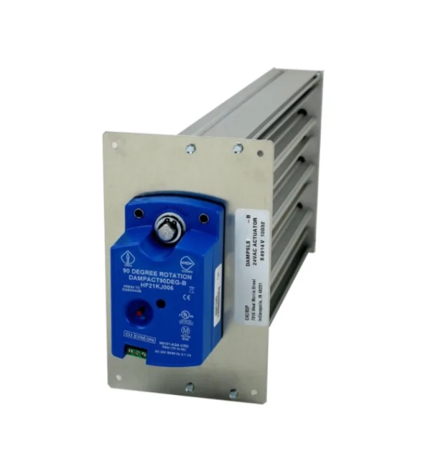 Carrier Slip-In Side Mount Zone 阻尼器 12x12 带 24 VAC 执行器 DAMPSLS08X10-B — 第 3/3 张图片