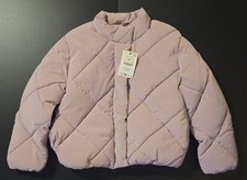 ZARA Kids Girls Pink Quilted Puffer Jacket Coat Size 11-12 Years EU 152 Light