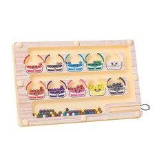 Magnet Color and Number Maze Learning Puzzle Magnetic Color  Number