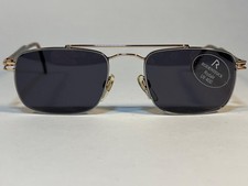 Rodenstock 1732 C Vintage Sunglasses NOS Gold Square Rodalit UV400