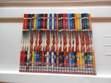 Lot of 58 Vintage 1993 Empire Berol Team NFL Football & MLB Baseball Pencils