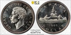 Canada 1948 Silver Dollar $1 PCGS MS 64 Key Date!!
