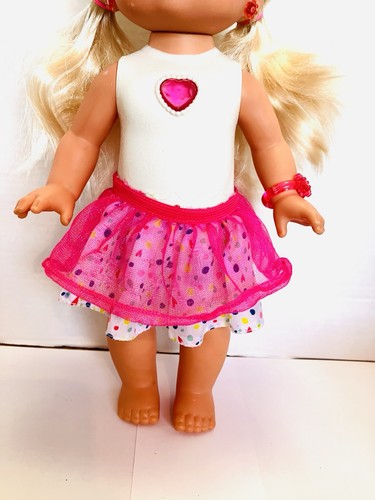 Mattel 1988 PJ Sparkles Light Up Puppe 16 Zoll funktioniert neu gekleidet kleinere Spuren - Bild 8 von 12