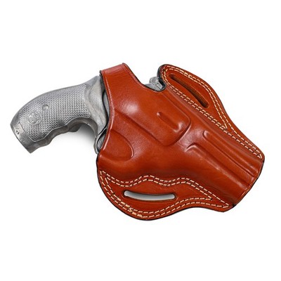 Pusat Leather OWB Holster fits S&W 686 L-Frame 3'' Barrel 6-7 Shot .357 Magnum
