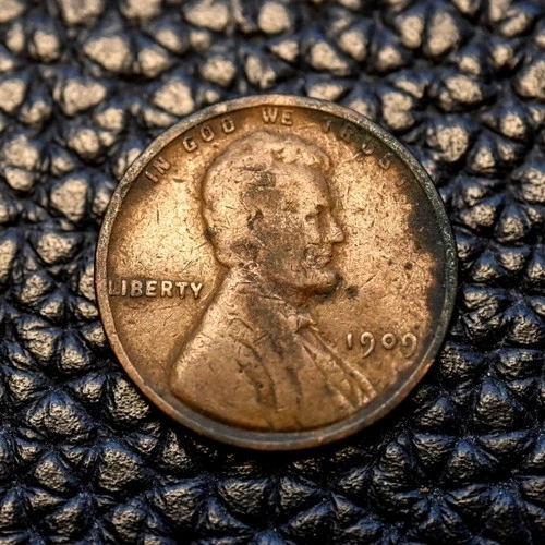 1909-P VDB Lincoln Cent ~ About Good (AG) Condition ~ COMBINED SHIPPING!