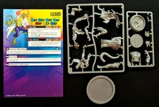 Marvel Crisis Protocol Lizard with Rules Card + Base, NO Tokens or Tactic Cards