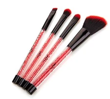 YBF BeYOUtiful Bejeweled Makeup Brush Set - 4 Brushes