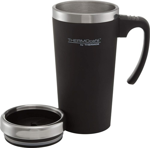 Tazza termica tè tazza da caffè tazza termica da viaggio isolata 400 ml - Foto 7 di 8