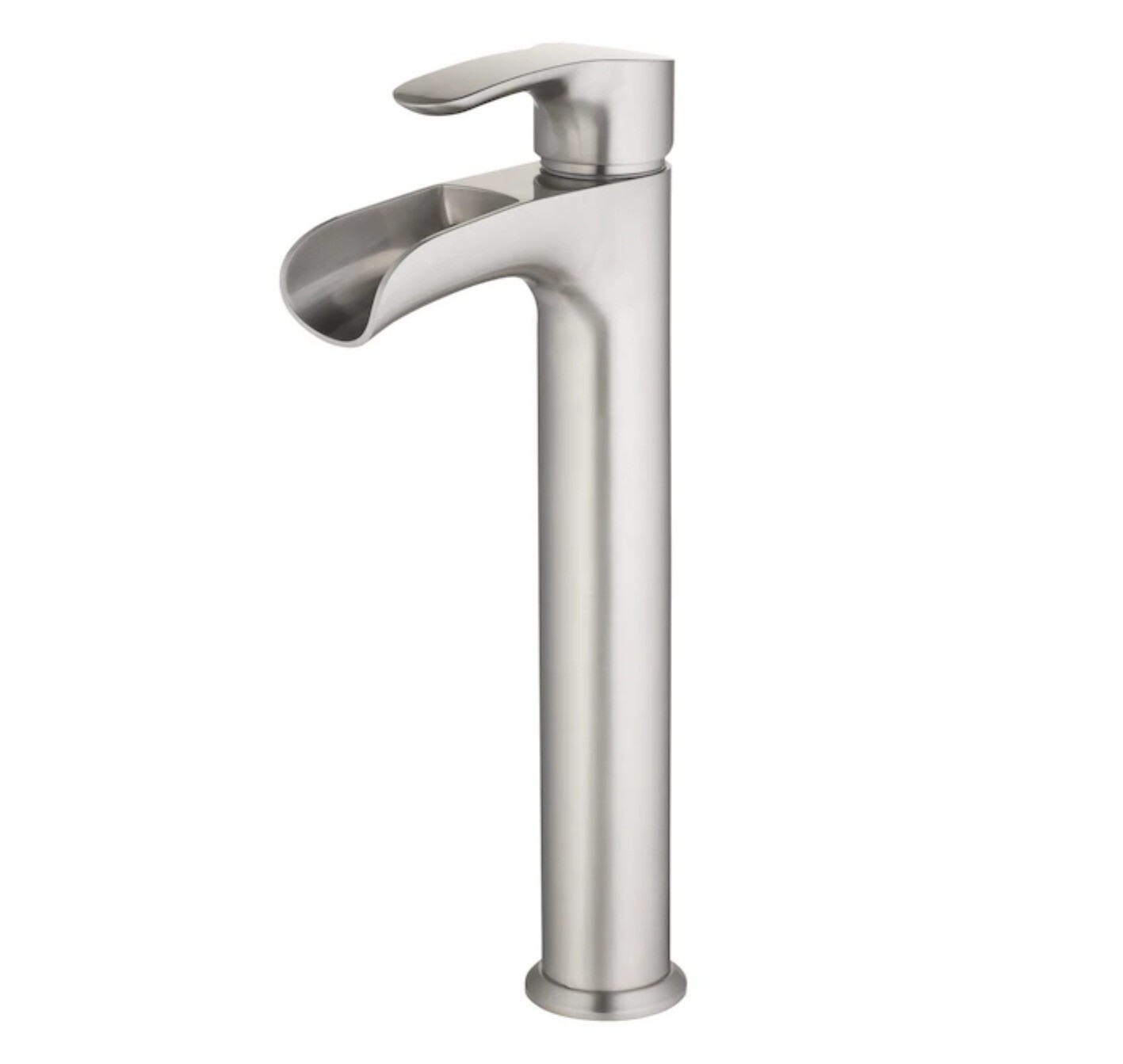 5127910_allen + roth Eliza Brushed Nickel 1-handle Vessel 