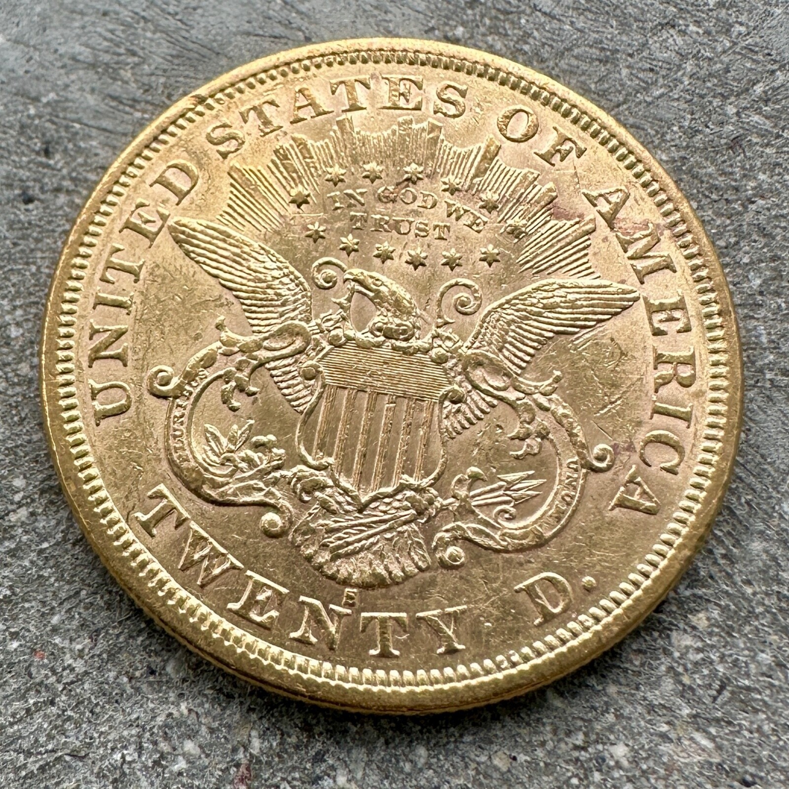 1875 S Gold 20 Dollar Liberty Double Eagle eBay