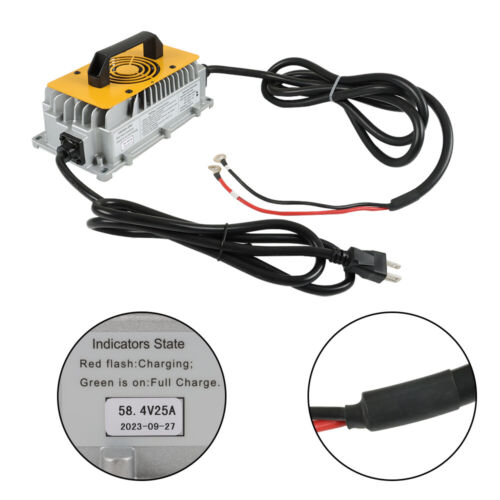 Golf Cart 58.4V 25A Lithium Battery Charger LiFePO4 (18A @110 VAC;25A @220 VAC) - Picture 8 of 14